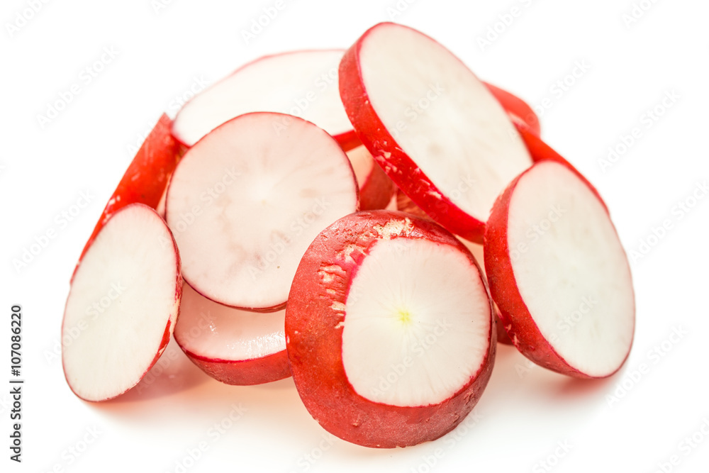 Frische Radischen StockFoto Adobe Stock