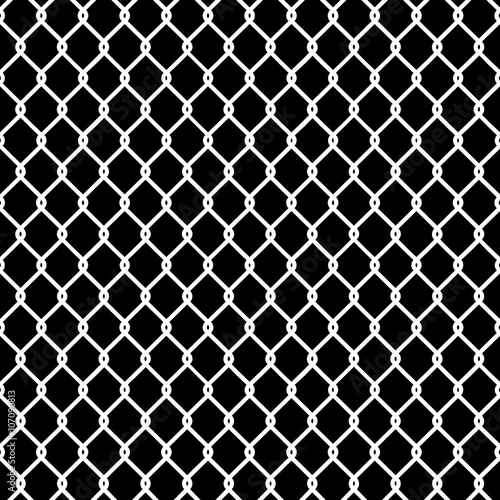 Seamless chain link fence silhouette pattern texture wallpaper