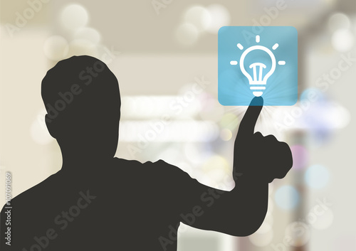 Idée et innovation - écran tactile