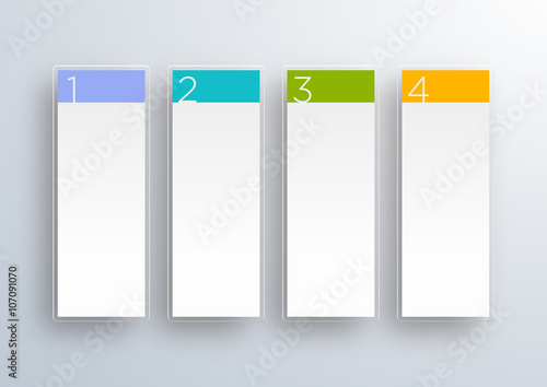 Crystal White Labels #Vector Background