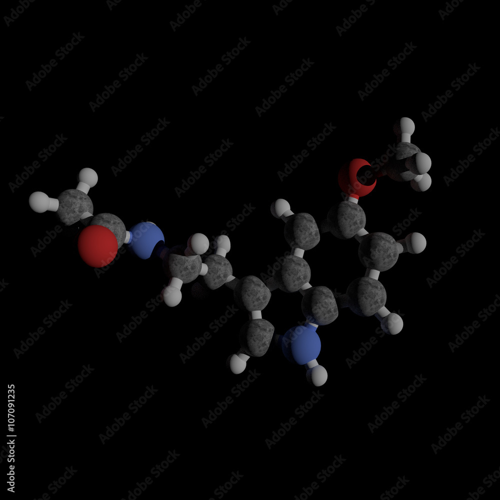 Chemische Struktur Melatonin Chemische Struktur Melatonin