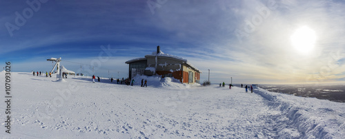 A panoramic view of Ylläs