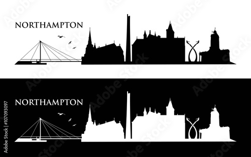 Northampton UK skyline