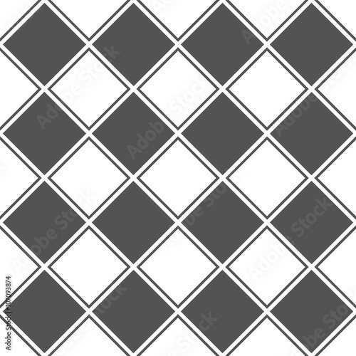 Seamless vector linear check pattern with alternating fill