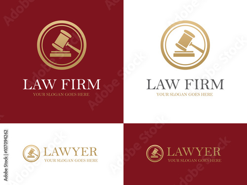 Gavel round logo