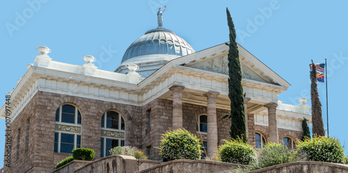 The old Santa Cruz County courthouse in Nogales Arizona photo