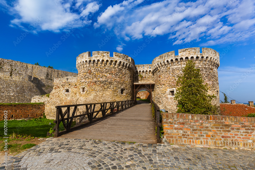 Obraz premium Kalemegdan fortress in Belgrade - Serbia
