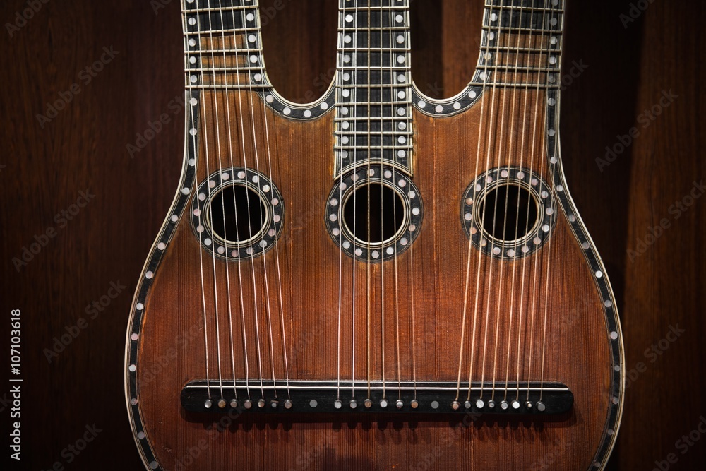 Fototapeta premium Aged musical instrument
