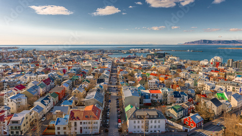 Reykjavik from above photo