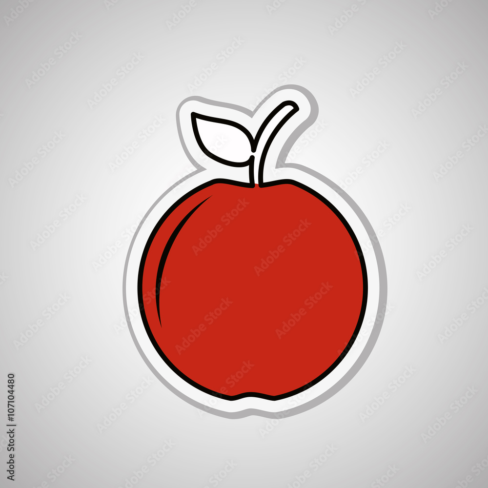 apple icon design, vector illustration apple icon design, vector illustration