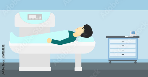 Magnetic resonance imaging.