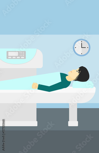 Magnetic resonance imaging.