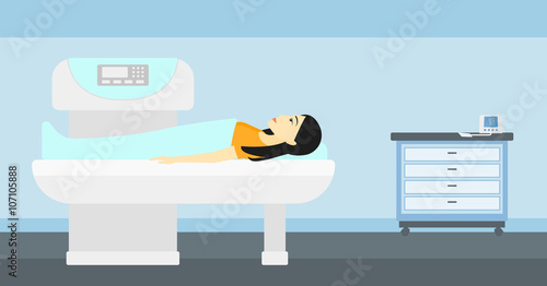 Magnetic resonance imaging.