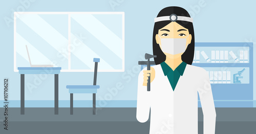 Ear nose throat doctor.