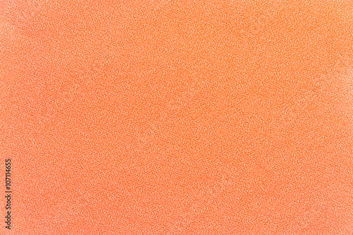 The texture of fabric polyester peach color