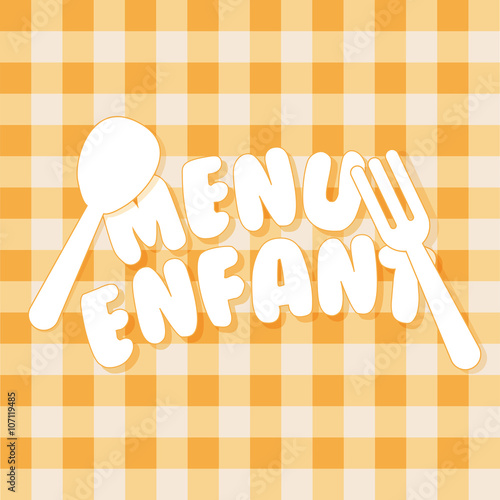 menu enfant