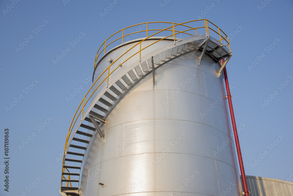 green oil storage tanks Abstract background green oil storage tanks Abstract background
