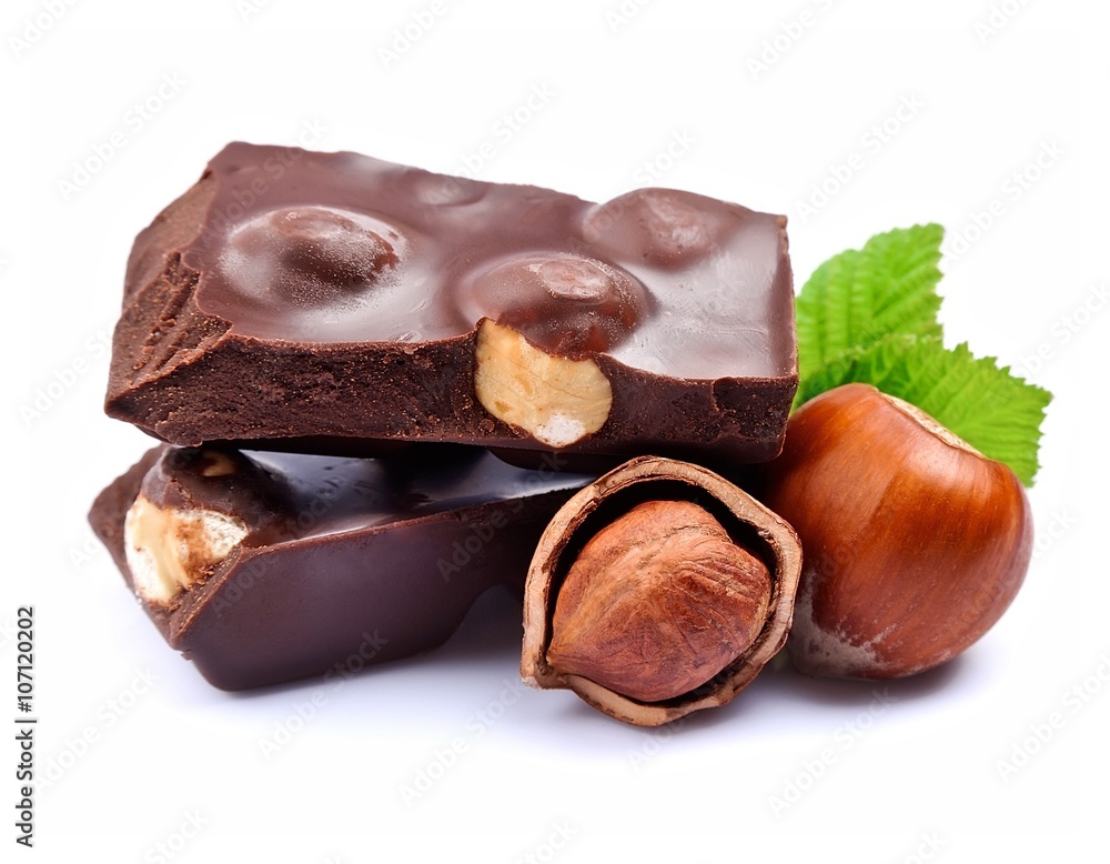 Chocolate with hazelnuts Chocolate with hazelnuts