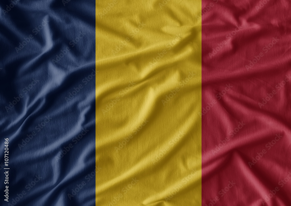 Fabric texture of the flag of Belgium Fabric texture of the flag of Belgium
