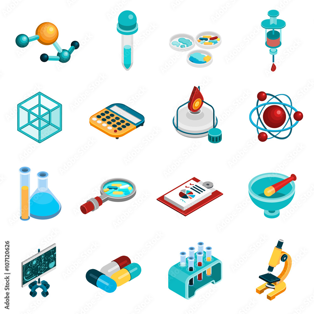 Science Icons Set Science Icons Set