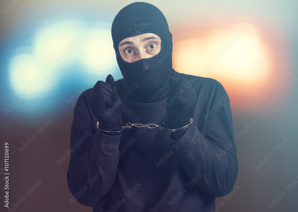 Arrested criminal Arrested criminal