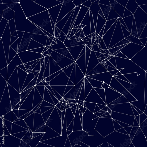 Abstract structure.Starry sky. Vector illustration.Seamless patt