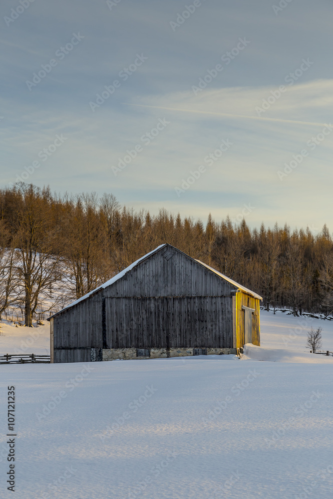 View of an Old Barn View of an Old Barn