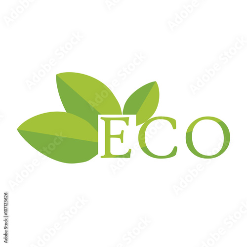 Eco vector icon