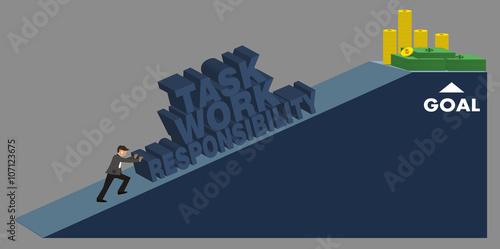 people with task busy and tired