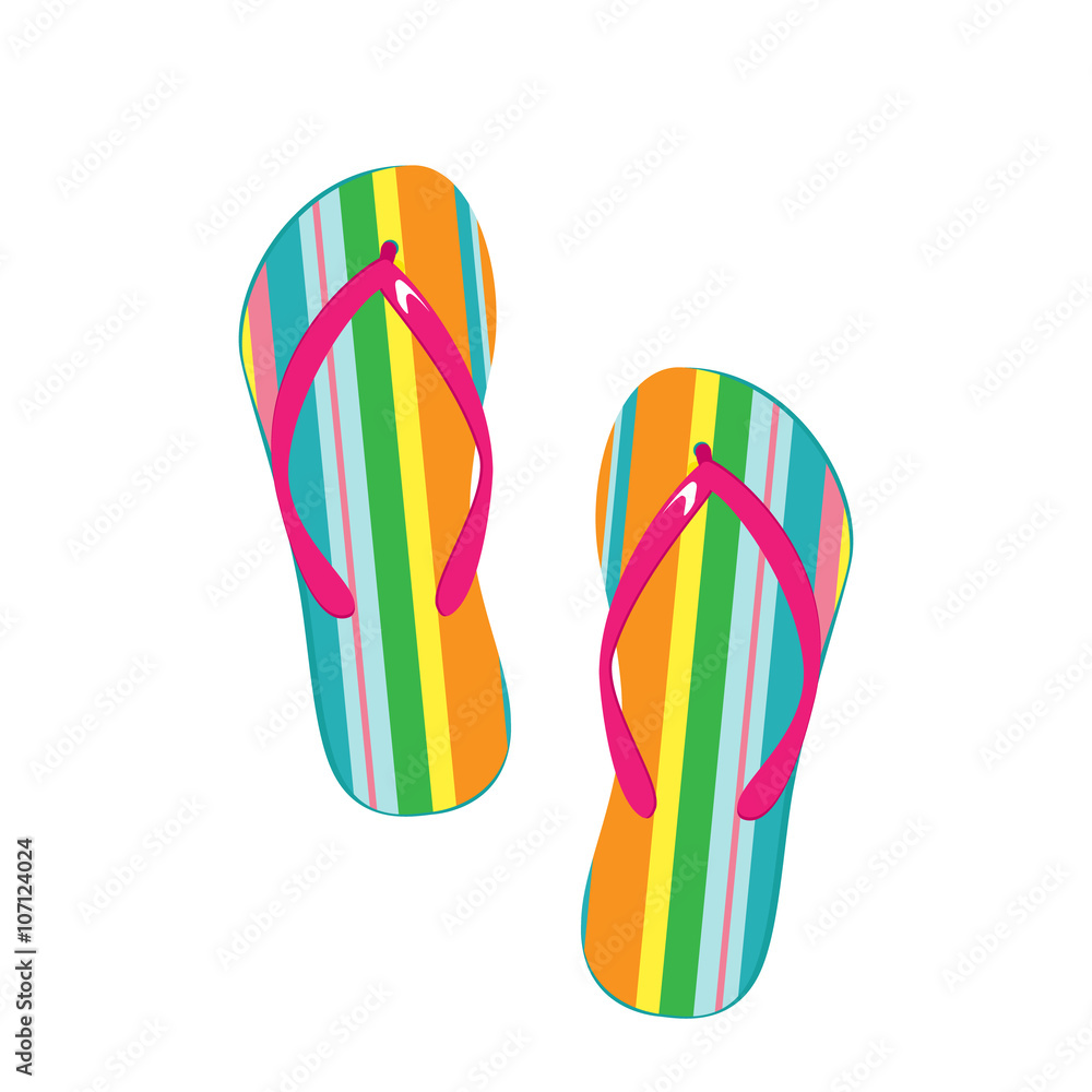 Flip flops icon Flip flops icon