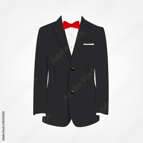 Suit vector icon