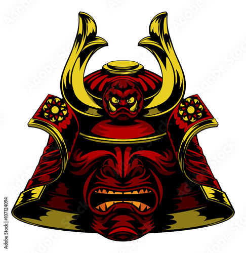 Samurai Mask Helmet
