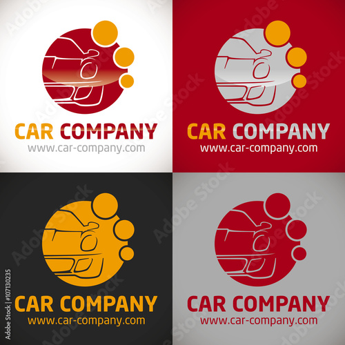 logo voiture garagiste carrossier