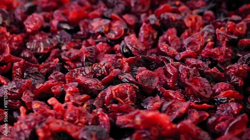 Cranberries In Pile Rotating photo