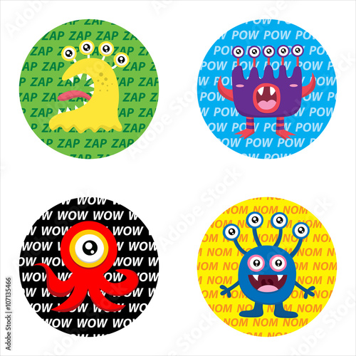 Cute Monster Decoration
