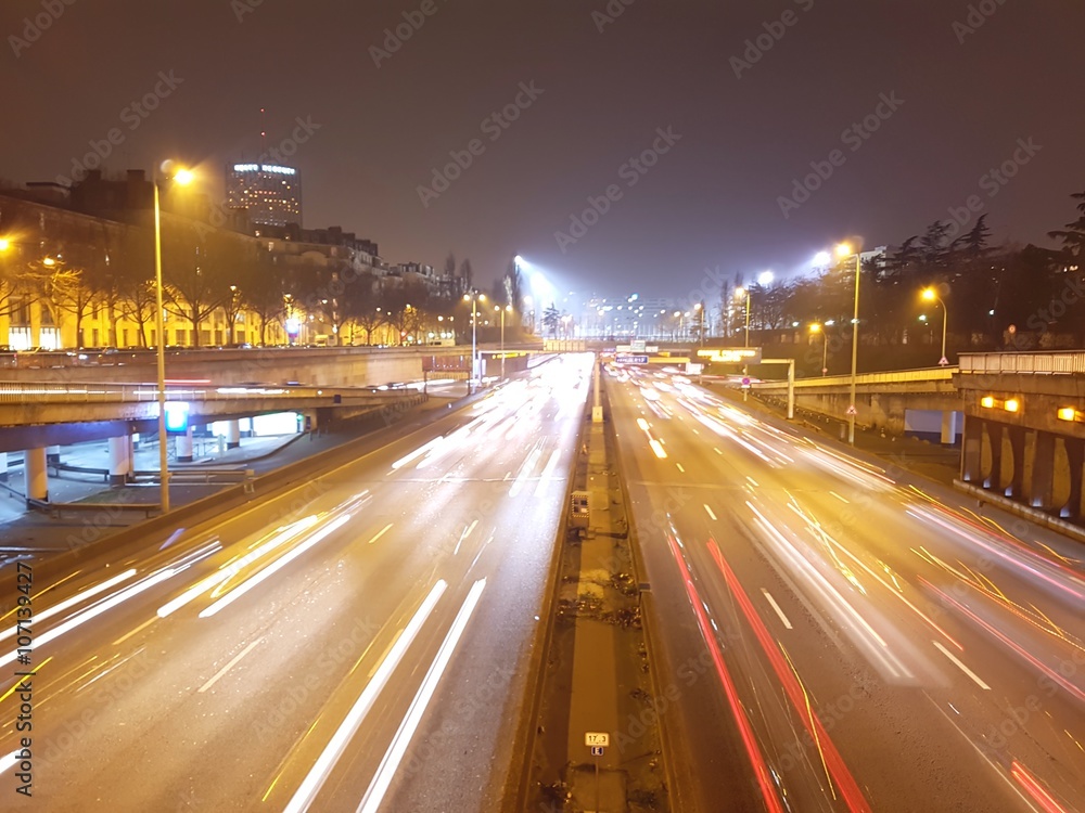 Fototapeta premium Pose longue périphérique