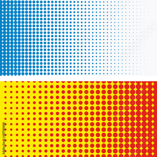 Two vector background of bubbles.