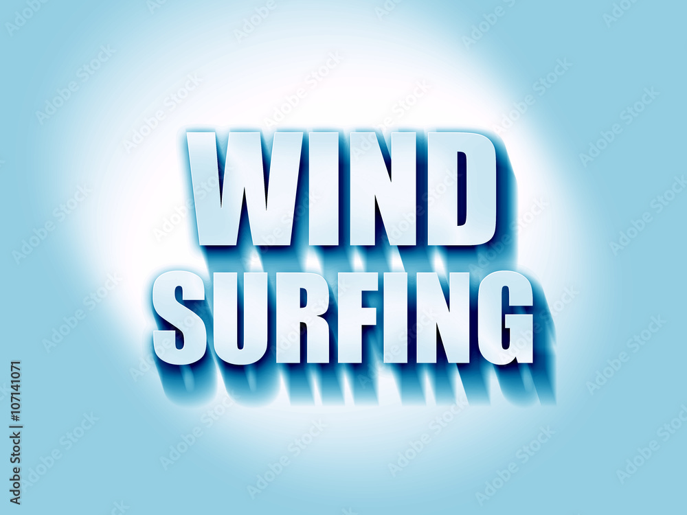 wind surfing sign background