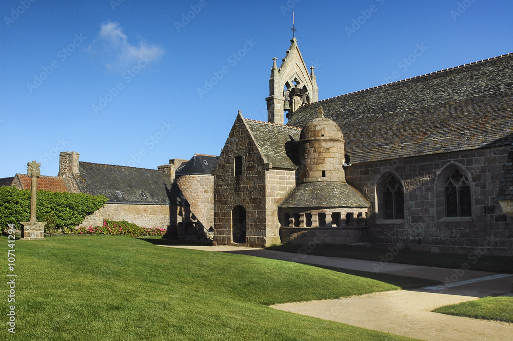 Tregastel (Brittany): historic church