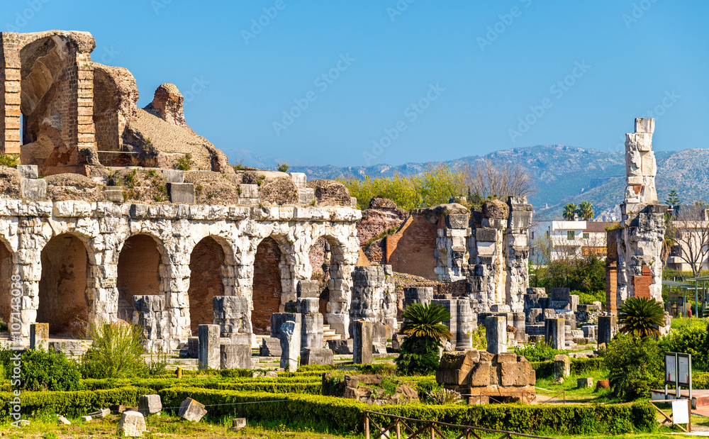 The Amphitheater of Capua, the second biggest roman amphitheater