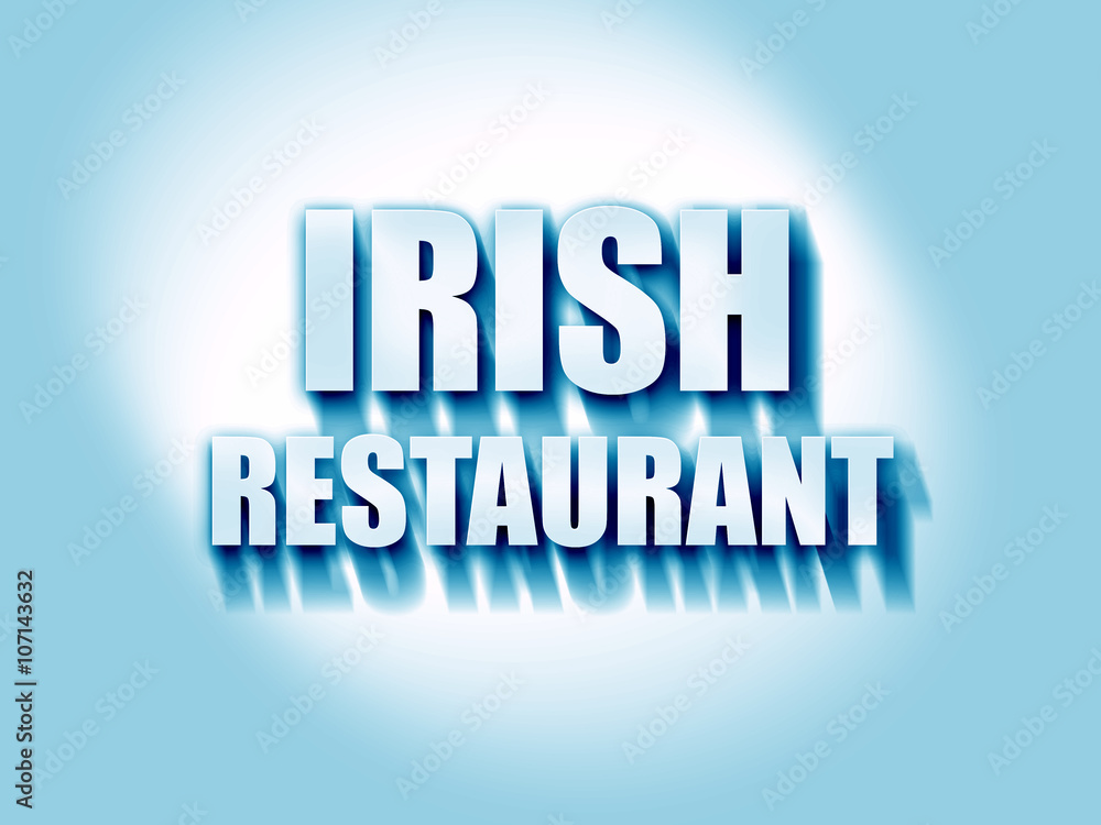 Delicious irish cuisine