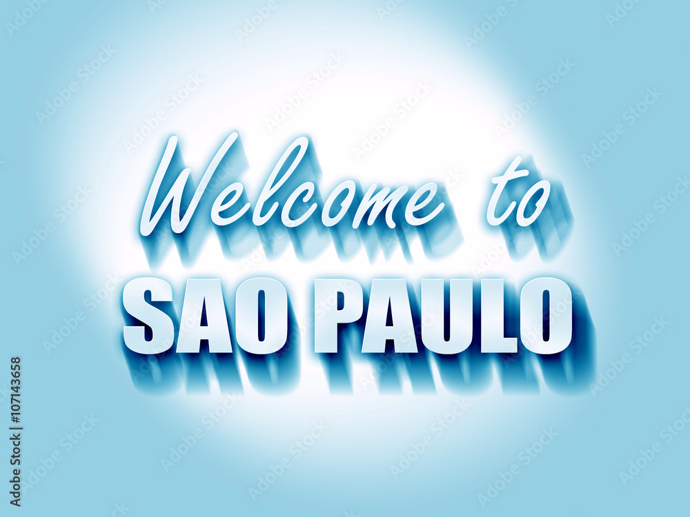 Welcome to sao paulo Welcome to sao paulo