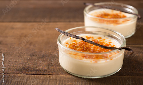 Vanilla bean Creme brulee