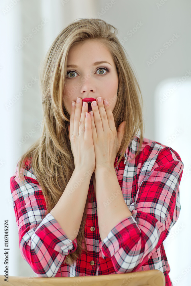 Portrait of a beautiful girl