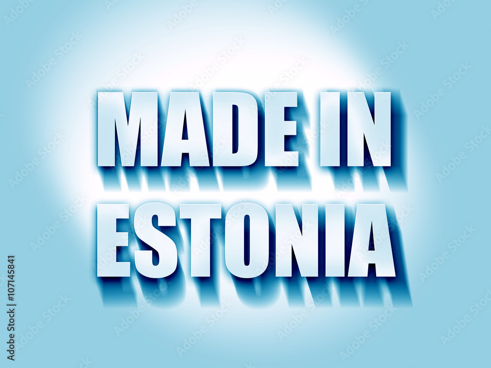 Made in estonia
