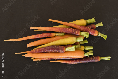 Raw Rainbow Carrots