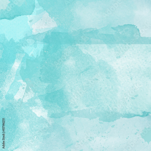 Abstract vector hand-drawn watercolor background