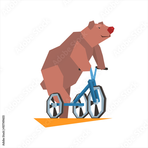 Circus Bear Riding Tricycle