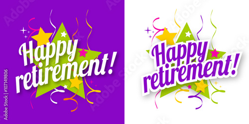 Happy retirement