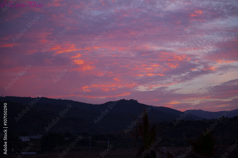 Fototapeta premium Atardecer